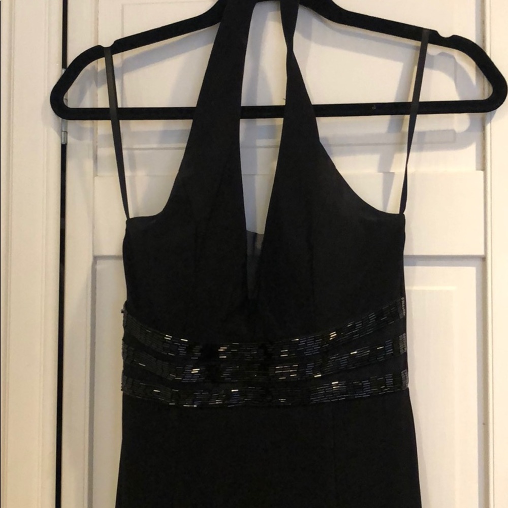 Long black dress